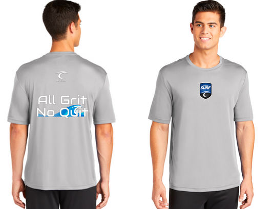 Surf T-shirt ALL GRIT. NO QUIT