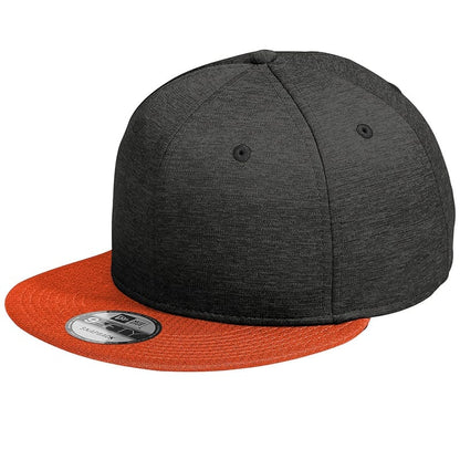 New Era ® Shadow Heather Striped Flat Bill Snapback Cap