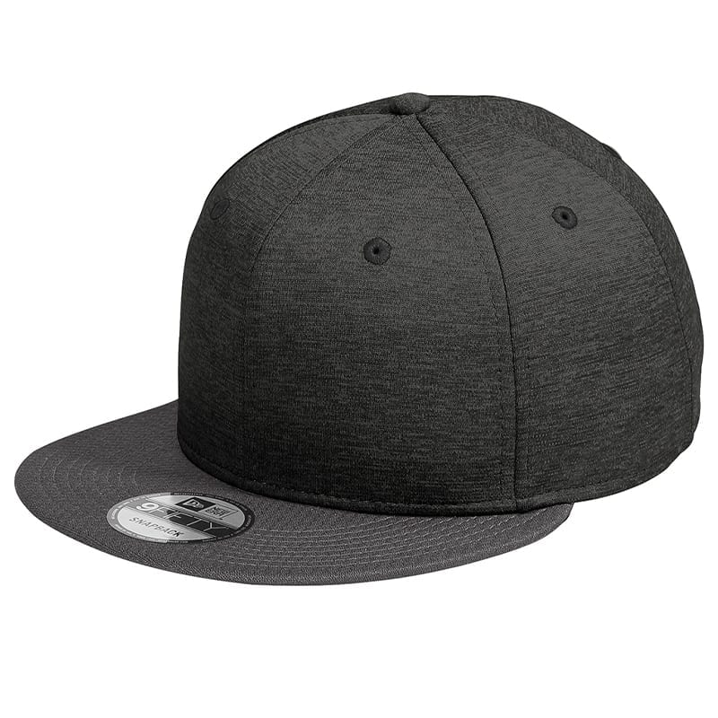 New Era ® Shadow Heather Striped Flat Bill Snapback Cap