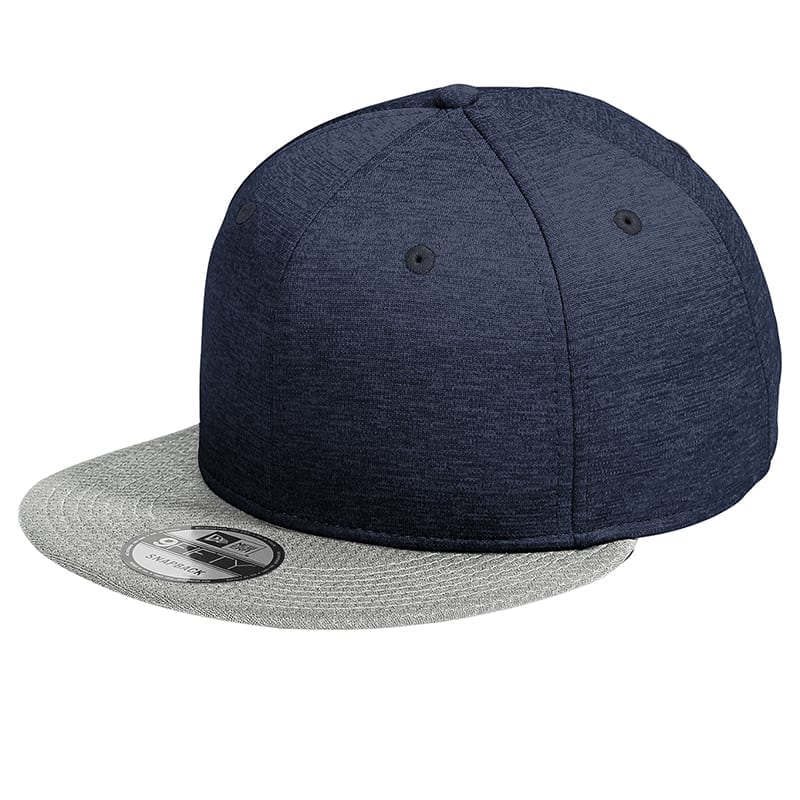 New Era ® Shadow Heather Striped Flat Bill Snapback Cap