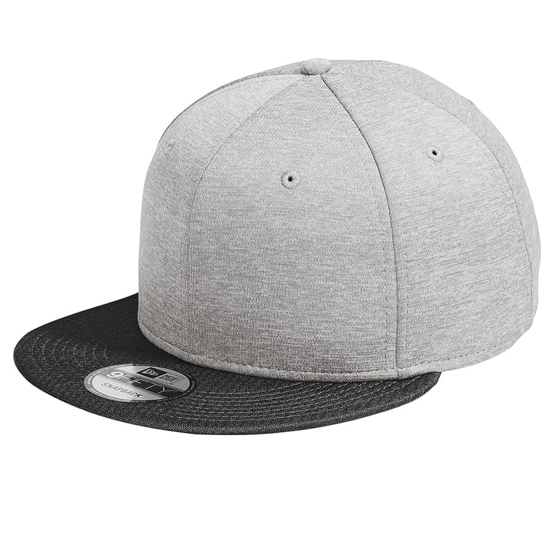 New Era ® Shadow Heather Striped Flat Bill Snapback Cap