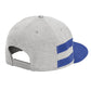 New Era ® Shadow Heather Striped Flat Bill Snapback Cap