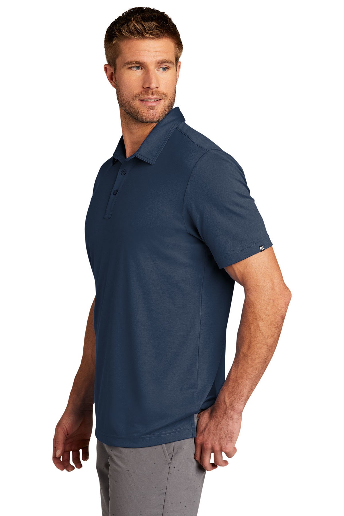 TravisMathew Embroidered Oceanside Solid Polo