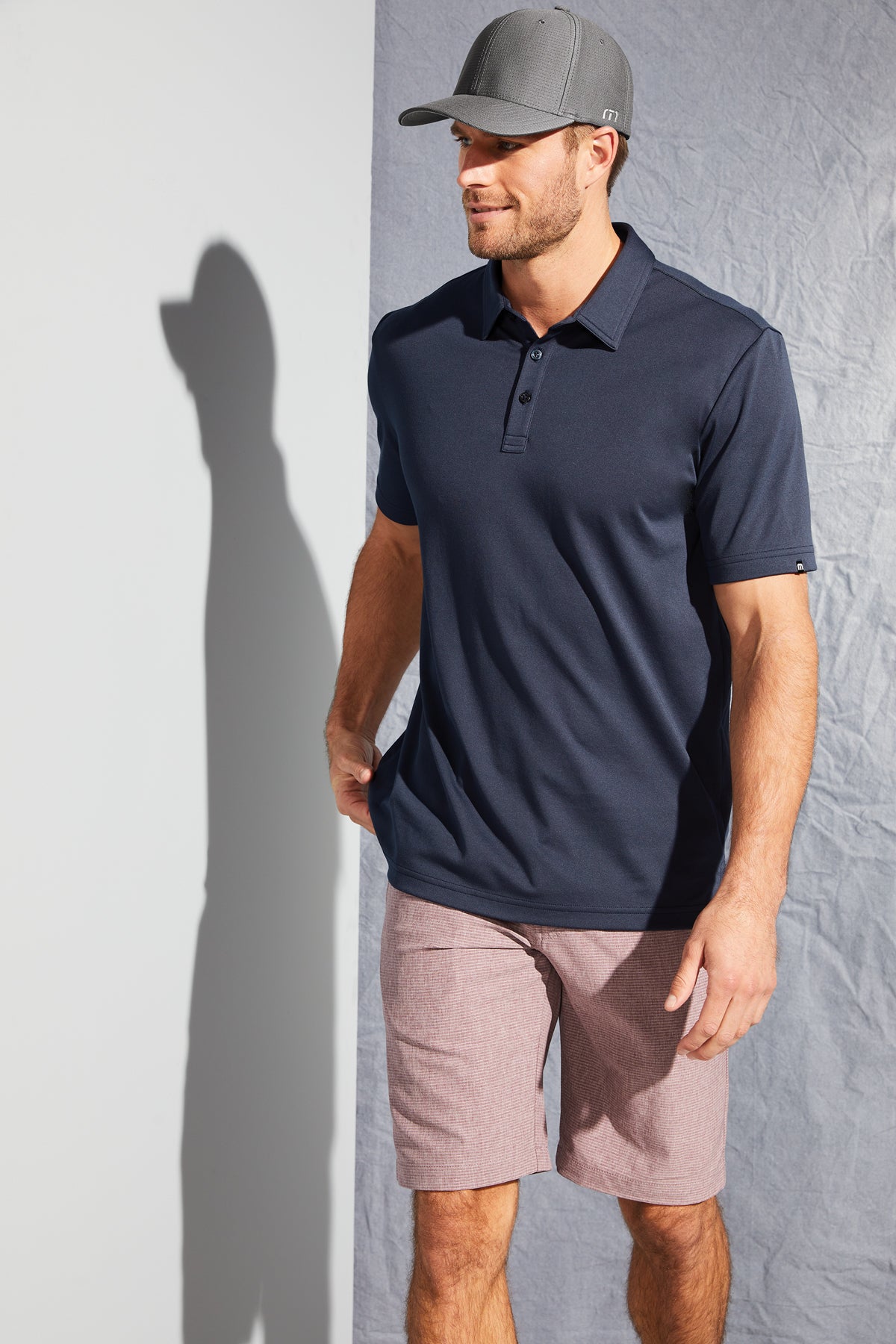 TravisMathew Embroidered Oceanside Solid Polo