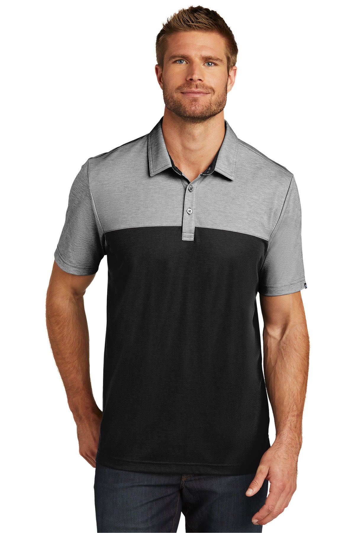 Travis Mathew Embroidered Oceanside Blocked Polo