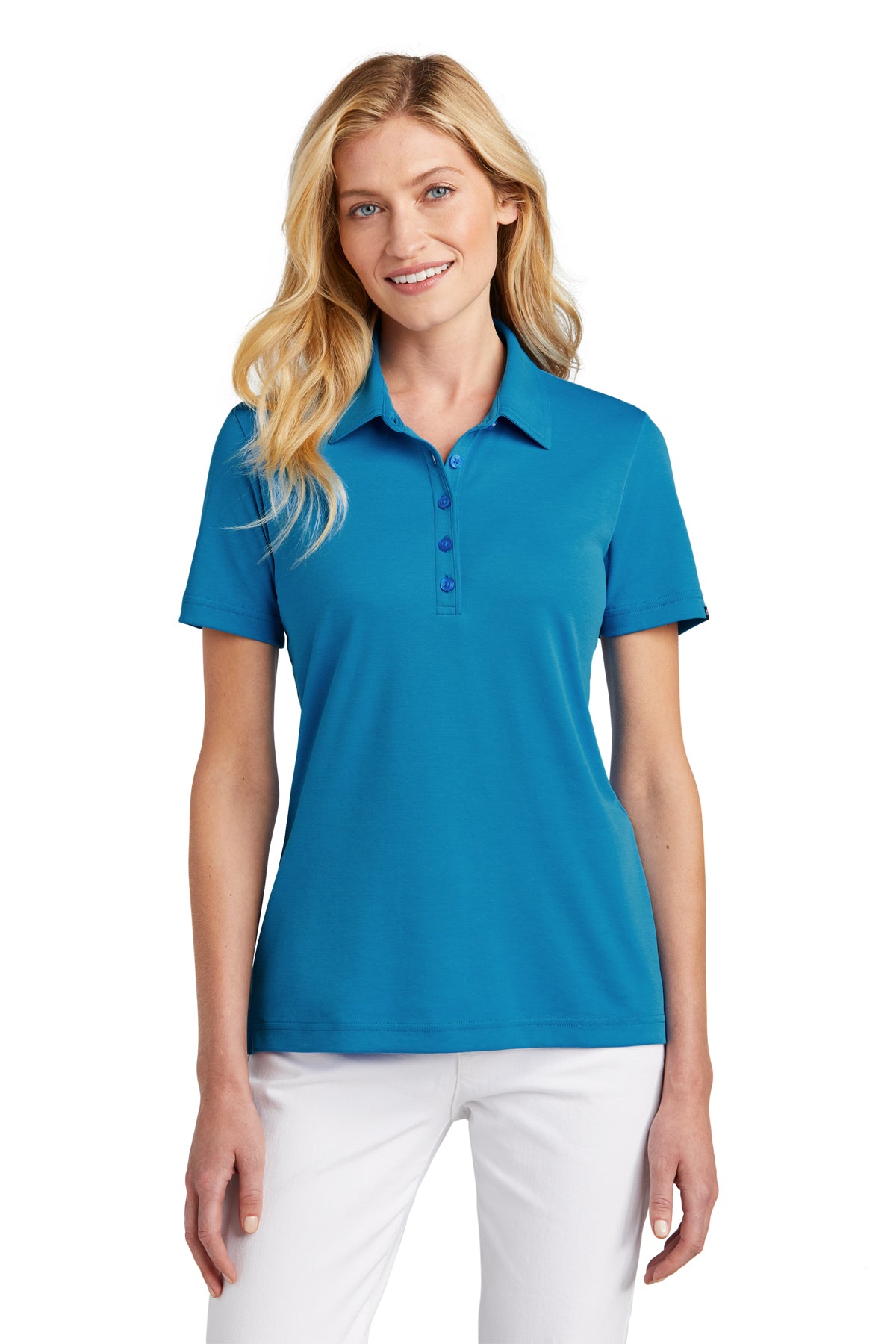 TravisMathew Embroidered Ladies Oceanside Solid Polo