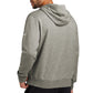 Nike Club  Embroidered Fleece Sleeve Swoosh Pullover Hoodie