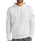 Nike Club  Embroidered Fleece Sleeve Swoosh Pullover Hoodie