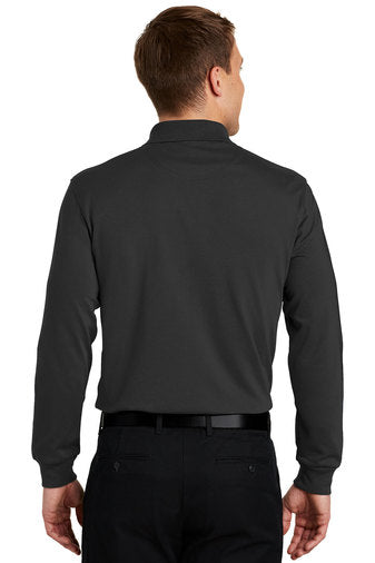 Embroidered Port Authority® Rapid Dry™ Long Sleeve Polo