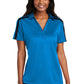 Port Authority® Embroidered Ladies Silk Touch™ Performance Colorblock Stripe Polo