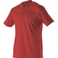 Alleson Athletic - Youth Baseball Two Button Henley Jersey