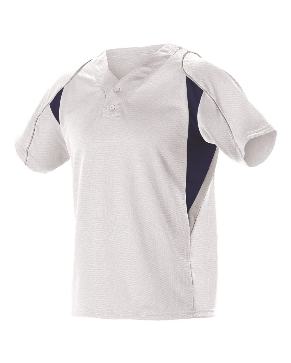 Alleson Athletic - Youth Two Button Henley Baseball Jersey