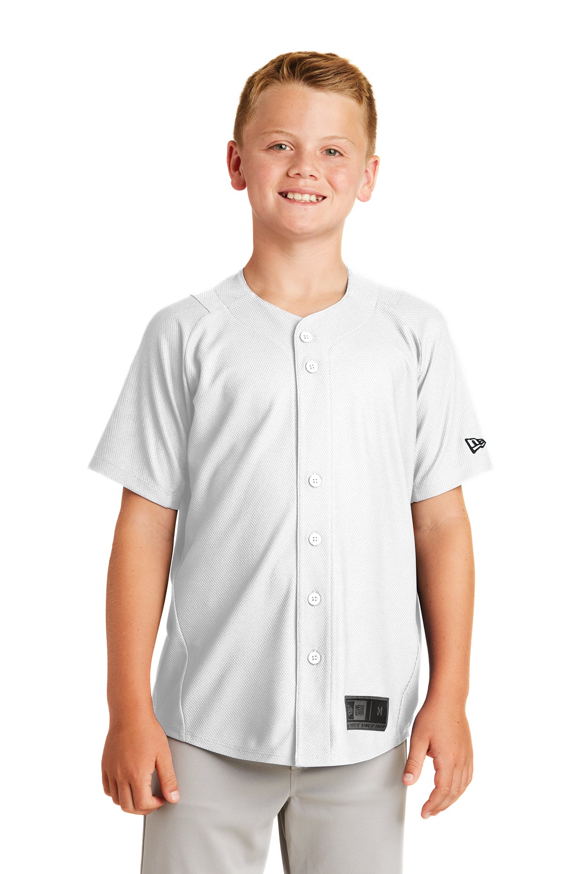 New Era® Diamond Era Full-Button Jersey | Youth