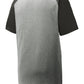 Sport-Tek Embroidered RacerMesh Raglan Heather Block Polo