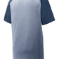 Sport-Tek Embroidered RacerMesh Raglan Heather Block Polo