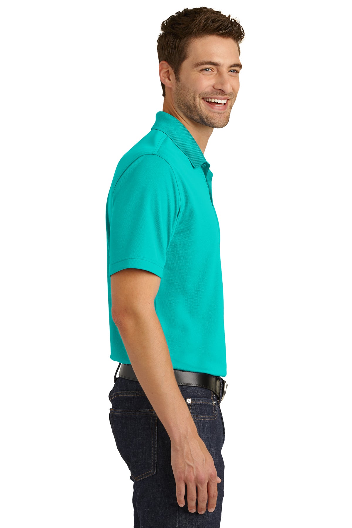 Port Authority® Embroidered UV Micro-Mesh Polo