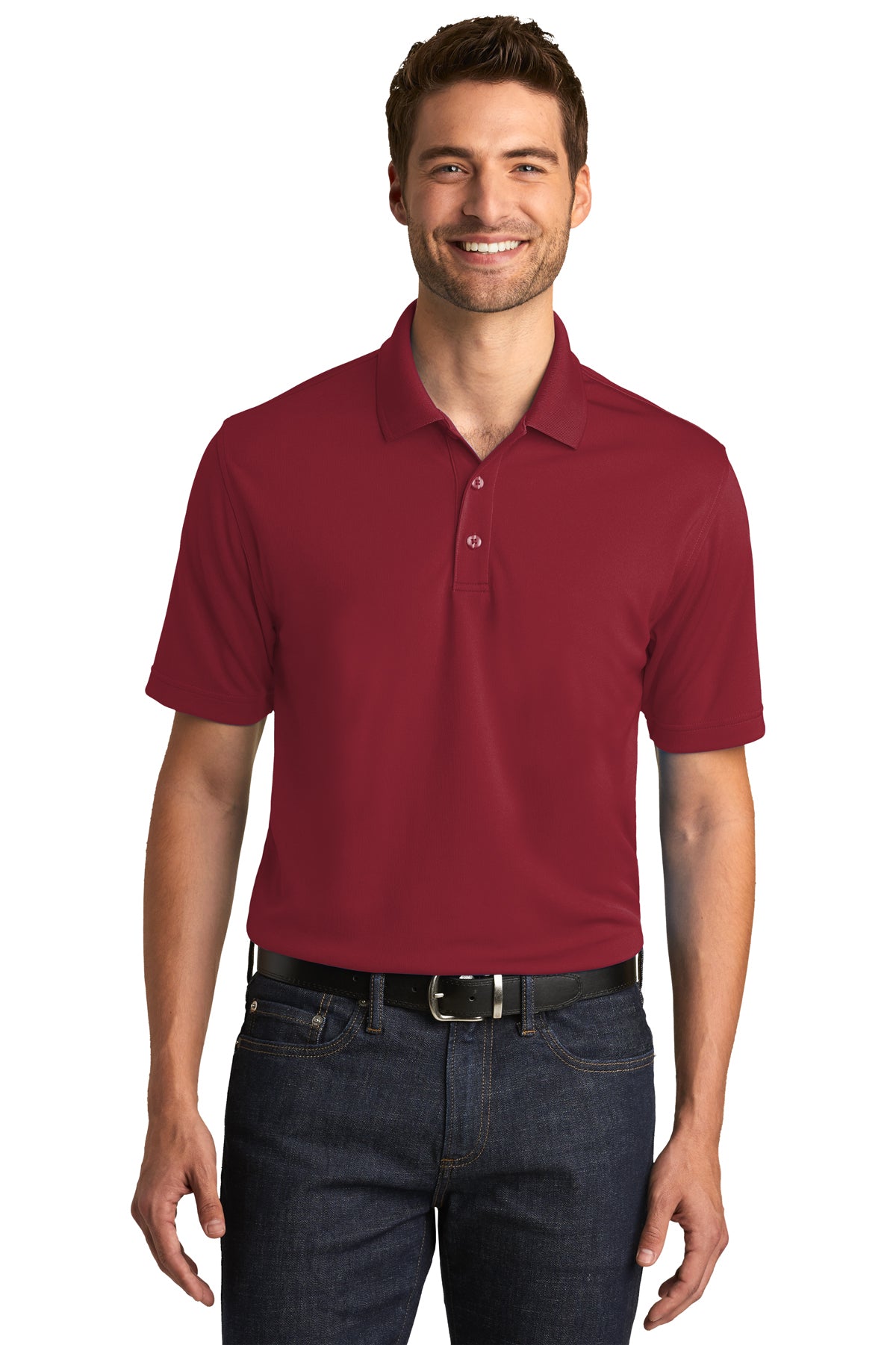 Port Authority® Embroidered UV Micro-Mesh Polo