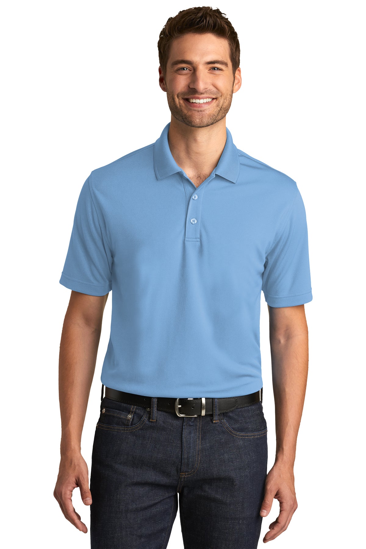 Port Authority® Embroidered UV Micro-Mesh Polo