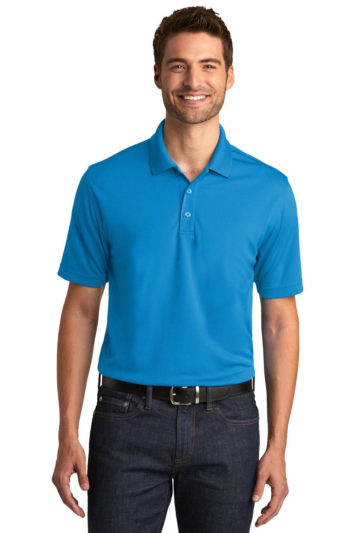 Port Authority® Embroidered UV Micro-Mesh Polo