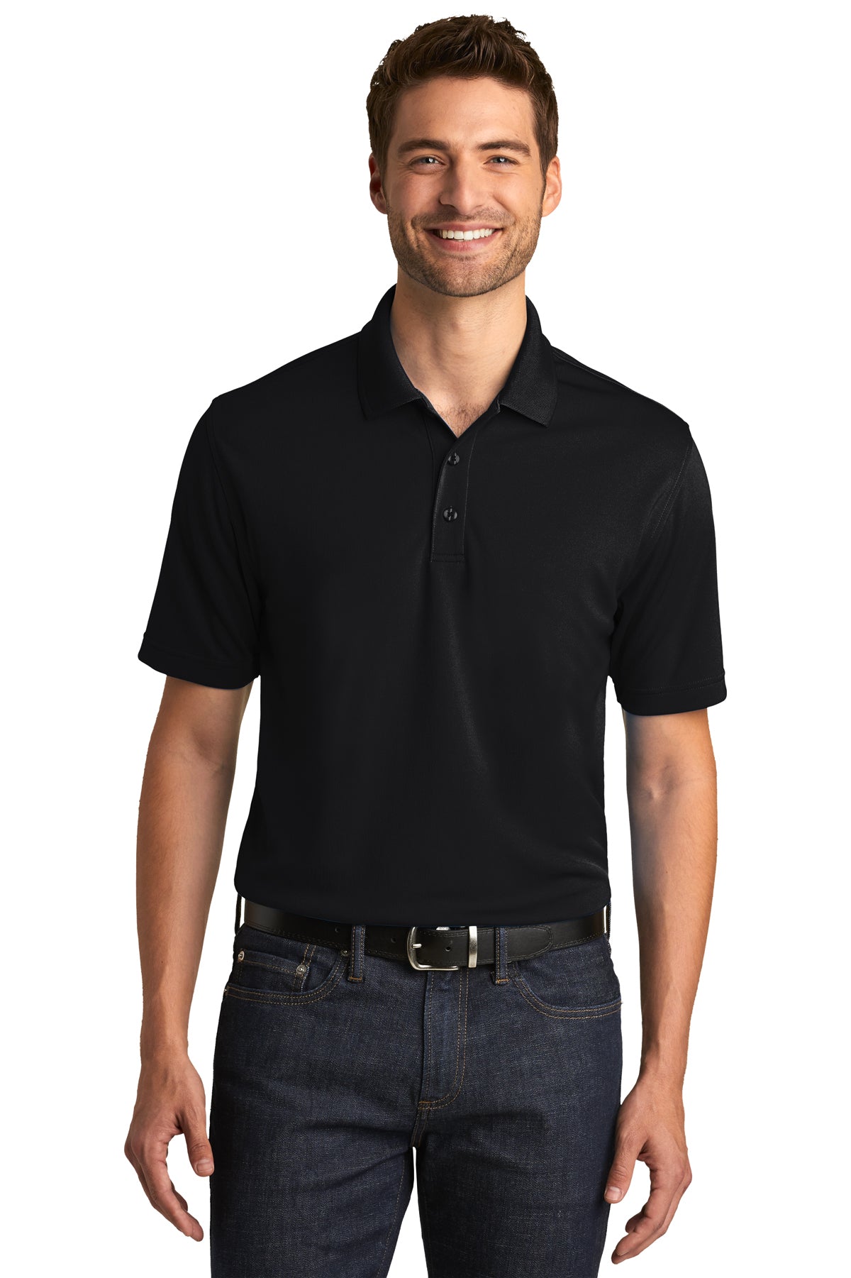 Port Authority® Embroidered UV Micro-Mesh Polo