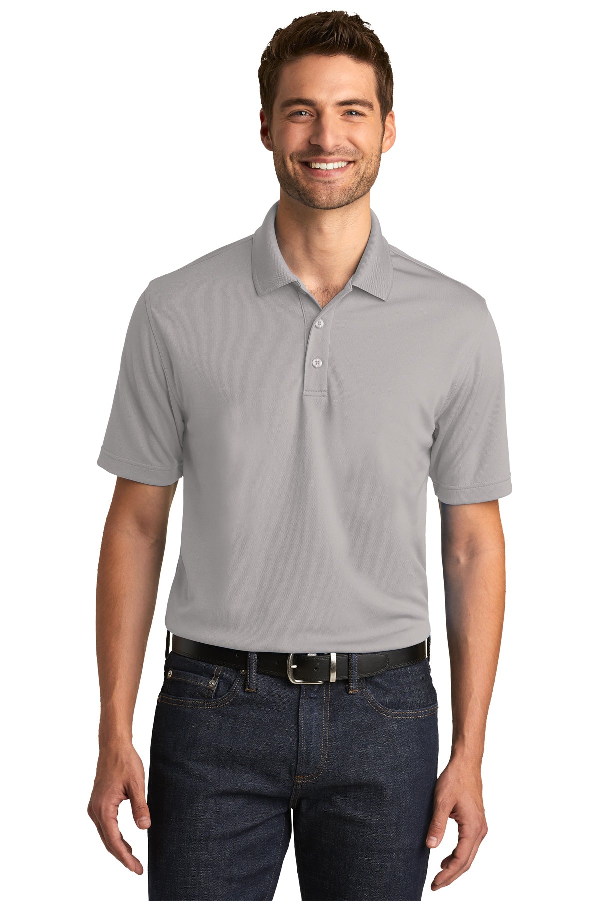 Port Authority® Embroidered UV Micro-Mesh Polo