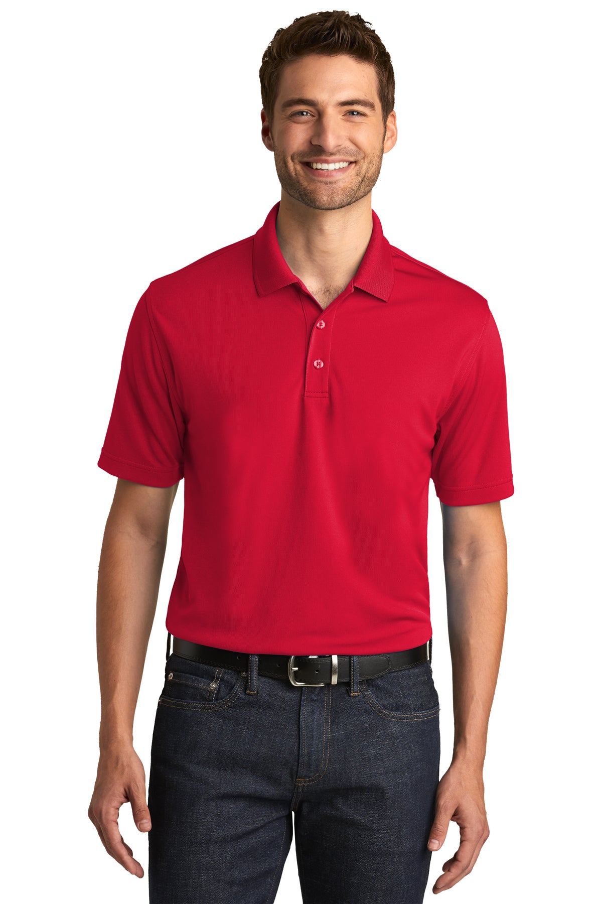 Port Authority® Embroidered UV Micro-Mesh Polo