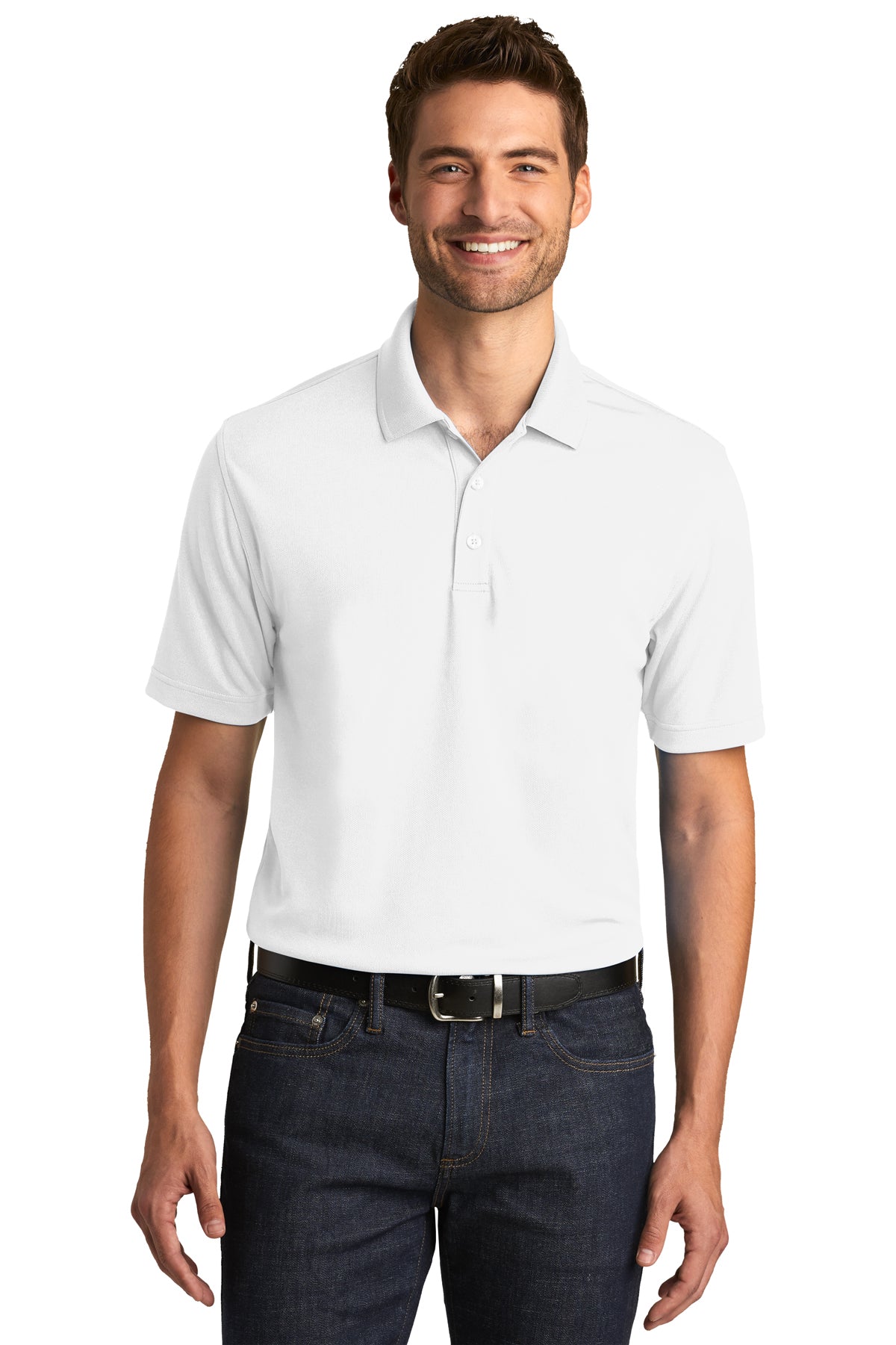 Port Authority® Embroidered UV Micro-Mesh Polo