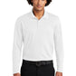 Embroidered Sport-Tek ® PosiCharge ® RacerMesh ® Long Sleeve Polo