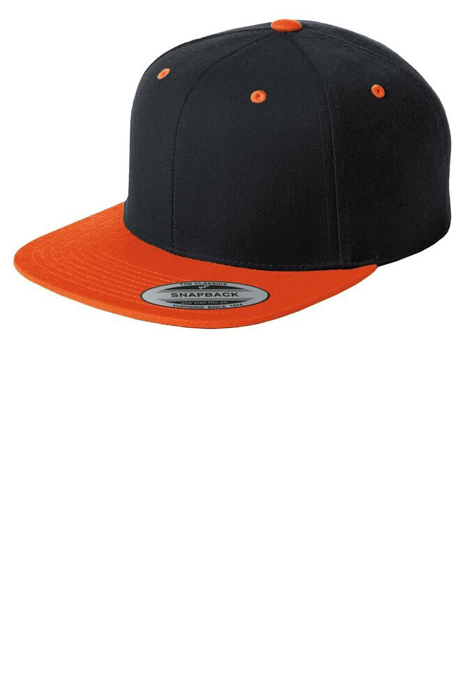 Sport-Tek® Yupoong® Flat Bill Snapback Cap