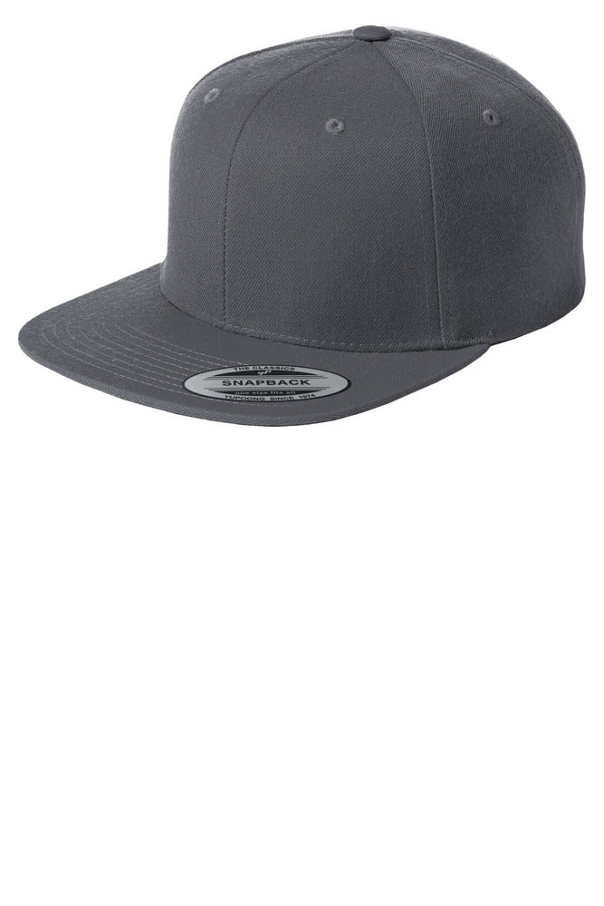 Sport-Tek® Yupoong® Flat Bill Snapback Cap